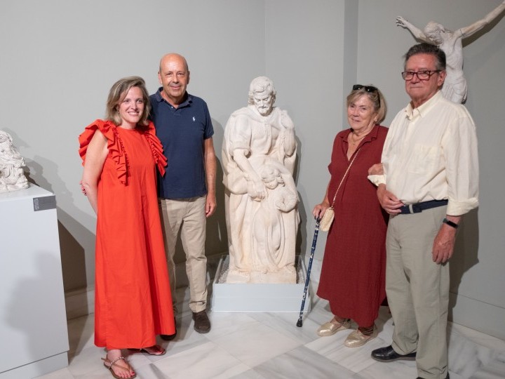 La Colección Vassallo incorpora un busto del Reina Sofía y un San José